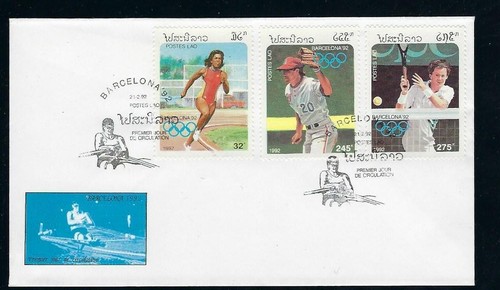 1992 laos lotto - laos,, di