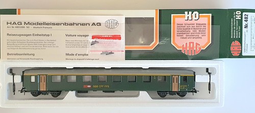 Hag 482 carrozza sbb cff - 482, sbb-cff
